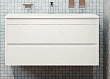 Тумба с раковиной Art&Max Family 100 подвесная, 2 ящика, Bianco Lucido