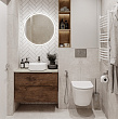 Мебель для ванной BelBagno Etna H-60 80 подвесная, со столешницей, 2 ящика, Rovere Moro
