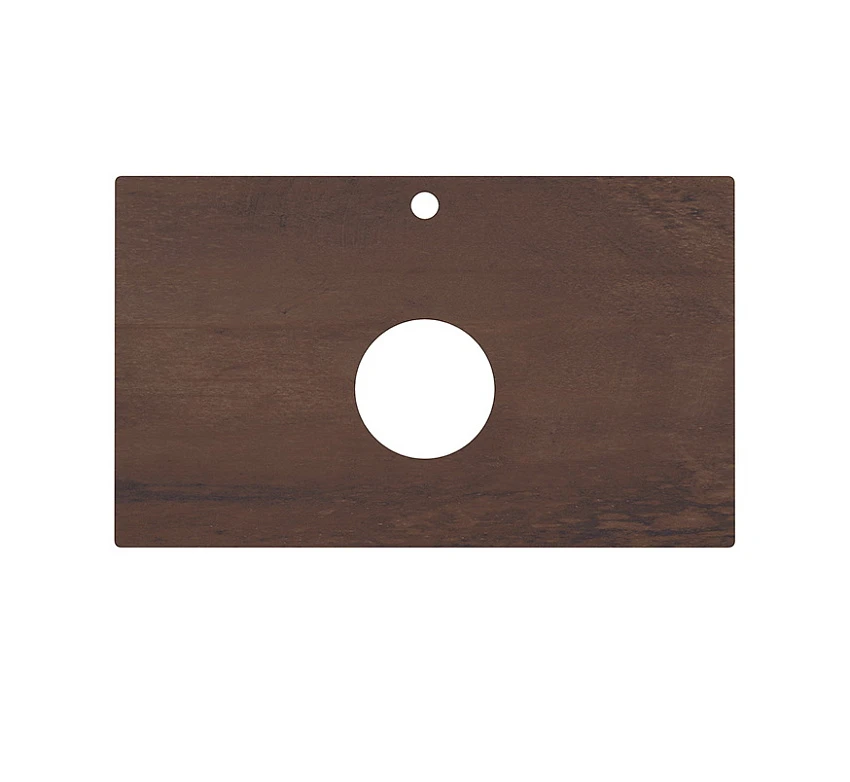 Столешница Kerama Marazzi Plaza Про Феррум 80х48 см, коричневый PL1.DD571300R\80