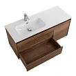 Мебель для ванной Belbagno Kraft 120 L подвесная, Rovere Tabacco - превью 1
