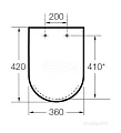 Крышка-сиденье Roca Hall 801620004 - превью 1