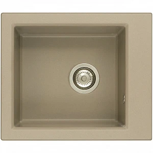 Мойка кухонная Aquaton Линеа 1A732932LW250 43х52 серый шелк
