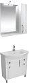 Тумба с раковиной Triton Кристи 80, 3 двери, 2 ящика, белая - превью 2