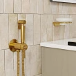 Гигиенический душ WasserKRAFT A70838 со смесителем, золото матовое - превью 1