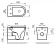 Унитаз подвесной BelBagno Flay-R BB053CHR - превью 1
