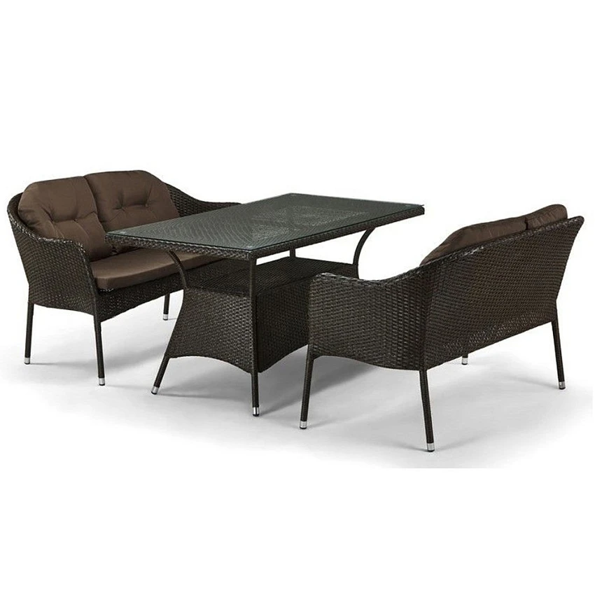 Комплект для отдыха Afina Garden T198A/S54A-W53 Brown