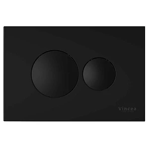 Кнопка смыва Vincea VFP-731MB черная матовая