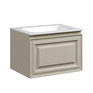 Тумба с раковиной Sancos Very 60 подвесная, Beige Soft