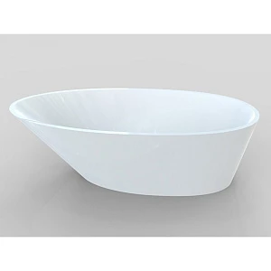Акриловая ванна Frank F6116 White 180х85 отдельностоящая