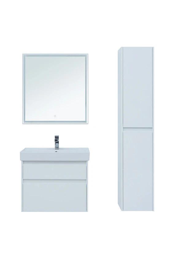 Мебель для ванной Aquanet Nova Lite 75 белый (2 ящика)