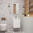 Тумба с раковиной Art&Max Family 40 подвесная, 2 ящика, Bianco Lucido - превью 2