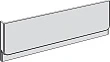 Экран Ravak Chrome 170 см с креплением - превью 2