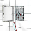 Люк настенный Evecs Л2525Р - превью 2