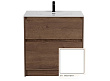 Тумба с раковиной BelBagno Kraft напольная 80 см, Bianco Opaco (раковина LOV-800-LVB)