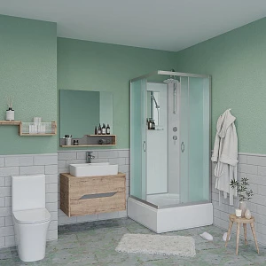 Душевая кабина Niagara Classic NG-1108-14BKT 90x90x240