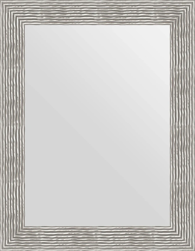 Зеркало Evoform Definite BY 3185 70x90 см волна хром