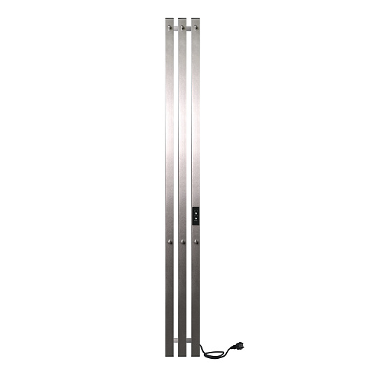 Электрический полотенцесушитель Indigo Style 3 PRO 120х13 см, graphite metallic LSPRE120-13GFMRt