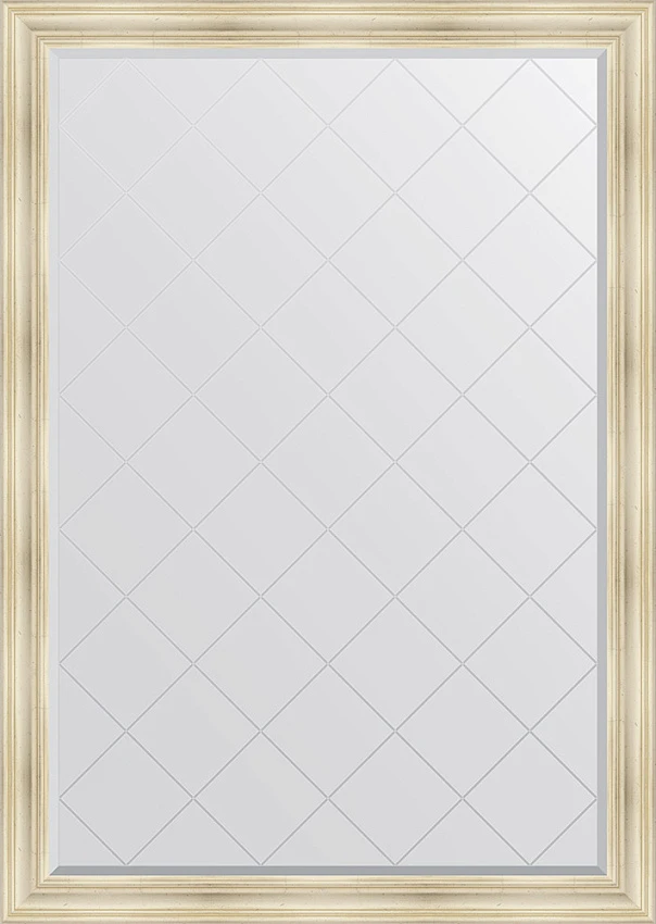 Зеркало Evoform Exclusive-G BY 4504 134x189 см травленое серебро