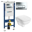Комплект  Унитаз подвесной IFO Sjoss Rimfree RP313200600 без внутреннего ободка + Система инсталляции Geberit 458.125.2 + шумоизоляция в подарок - превью 1