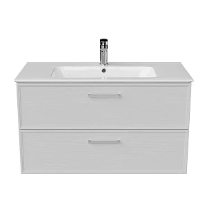 Тумба с раковиной Kerama Marazzi Piano Classic 95 подвесная, ясень белый матовый