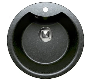 Мойка кухонная Tolero Classic R-108E/911 черная