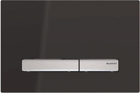 Кнопка смыва Geberit Sigma 50 115.788.SD.2 зеркальное дымчатое cтекло