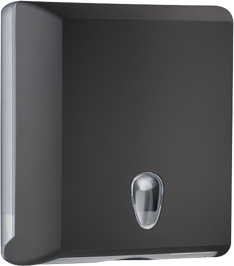 Диспенсер бумажных полотенец Nofer Black 04031.N черный