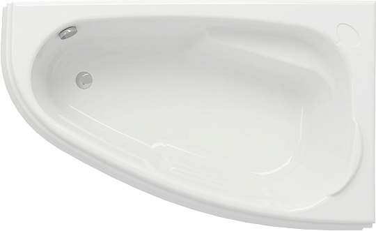 Акриловая ванна Cersanit Joanna 150x95 R, ультра белый, без ножек