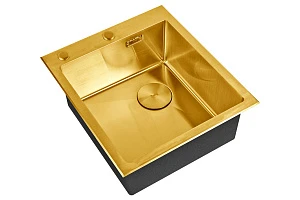Мойка кухонная ZorG Lux 4551 bronze