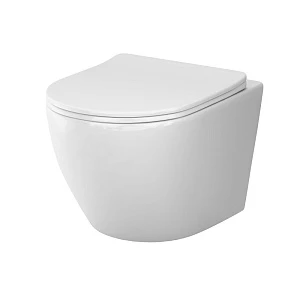 Унитаз подвесной Am.Pm Like C801900SC с сидением микролифт, белый