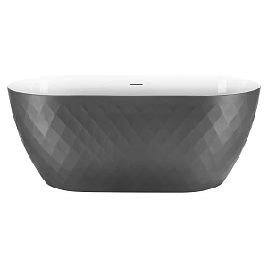 Акриловая ванна Black&White Swan SB320 Grey