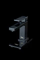 Смеситель для раковины Boheme Qubic 471-B черный матовый - превью 2