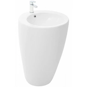 Раковина WeltWasser SK LEERBACH 3838 GL-WT напольная 38x38x83 см