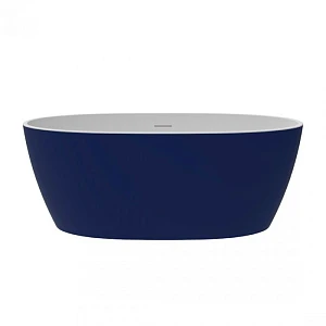Акриловая ванна Delice Rondo DLR440104Bu 170х76 синяя матовая