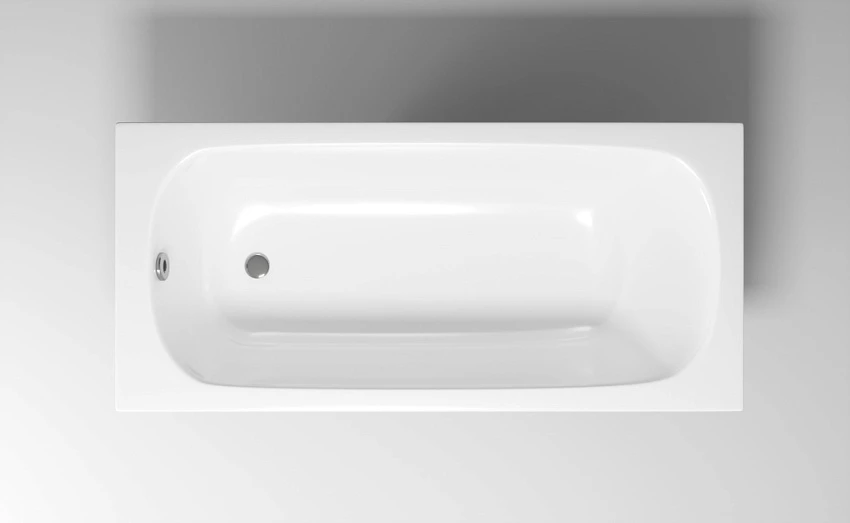Стальная ванна Iberica Blanca Aranda IB-AR-130-70-39-SG 130х70 без ножек