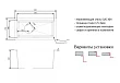 Мойка кухонная Zorg Sanitary PVD 2344 GRAFIT графит - превью 1