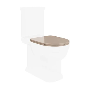 Крышка-сиденье Kerama Marazzi Pompei PO.seat.01\CAM с микролифтом, камео бежевый глянцевый