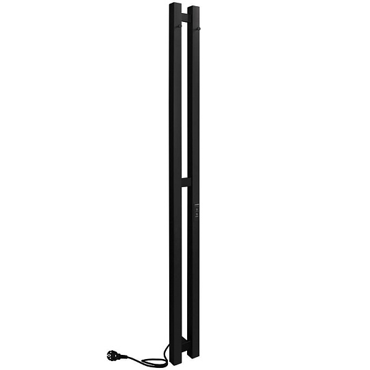Электрический полотенцесушитель Indigo  Style PRO  120х10 см, черный муар LSPRE120-10BRRt