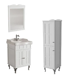 Мебель для ванной Caprigo Borgo 60 с дверками белый