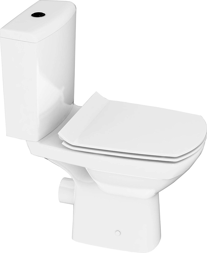 Унитаз-компакт Cersanit Clean On S-KO-CAR011-3/5-COn-S-DL-w slim микролифт