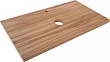 Тумба с раковиной Jorno Wood 100, серая, светлая столешница - превью 1