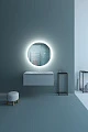Зеркало Sanvit Сириус 100 с LED подсветкой - превью 1
