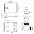 Поддон для душа WasserKRAFT Amper 29T07U 120x90 см - превью 1