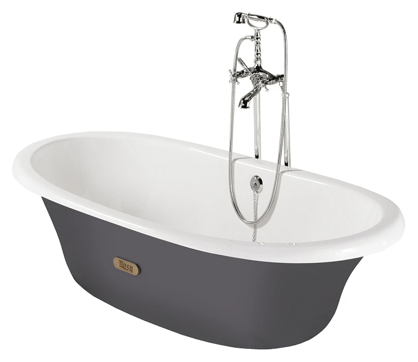 Чугунная ванна Roca Newcast Grey 170x85 см 233650000