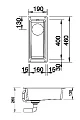 Дополнительная мойка Blanco Subline 160-U кофе - превью 1