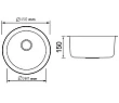 Мойка кухонная Seaman Eco Wien SWT-450A-CP.A - превью 1