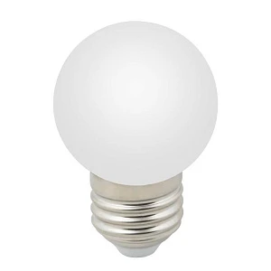 Лампа декоративная светодиодная Volpe LED-G45-1W/3000K/E27/FR/С UL-00006560