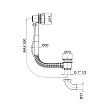 Слив-перелив Webert AC0033980 полуавтомат, розовое золото - превью 1