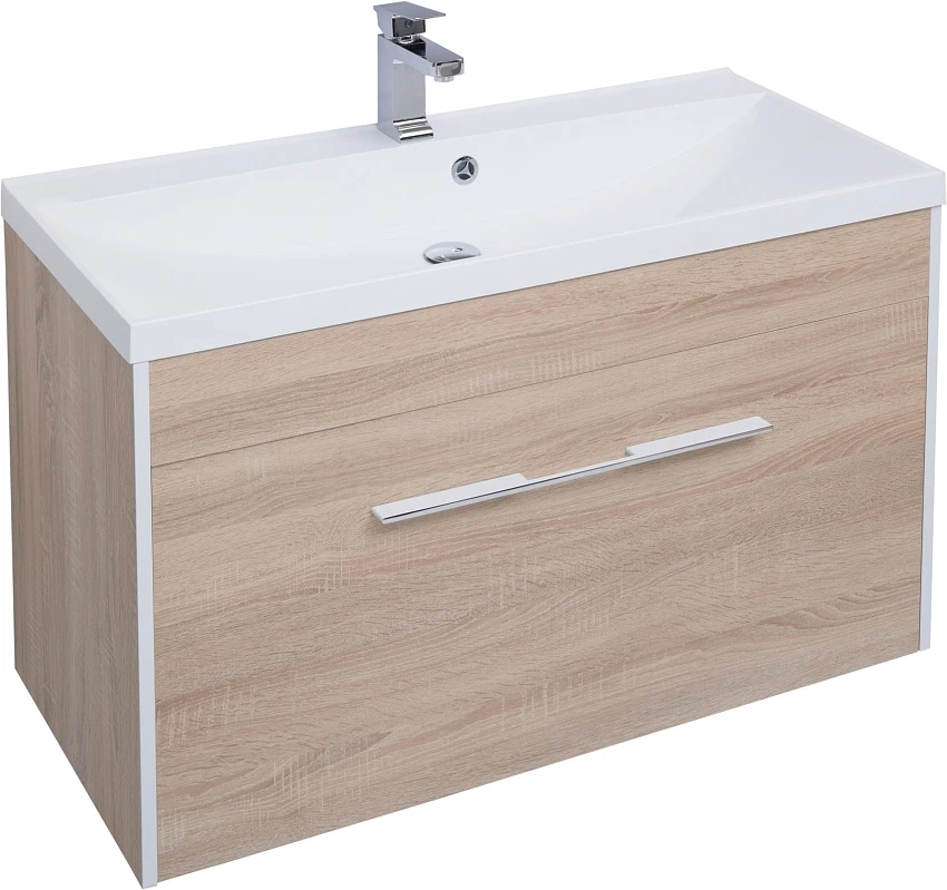 Тумба для комплекта Aquanet Августа 100 дуб сонома