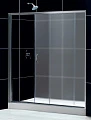 Душевая дверь в нишу RGW Passage PA-12 180x195 профиль хром, стекло матовое - превью 1